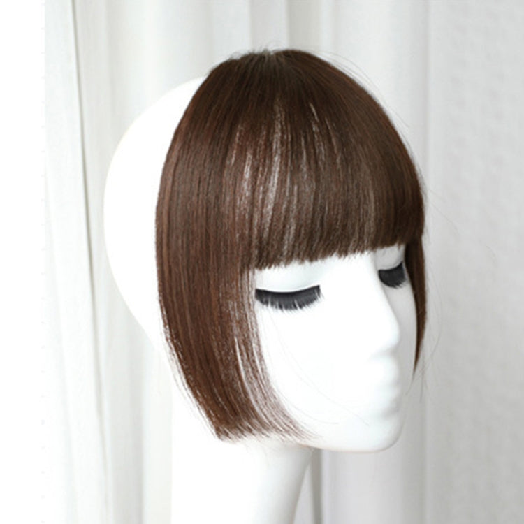 Women Fake Fringe Clip In Bangs Hair Extensions with High Temperature Synthetic Fiber
