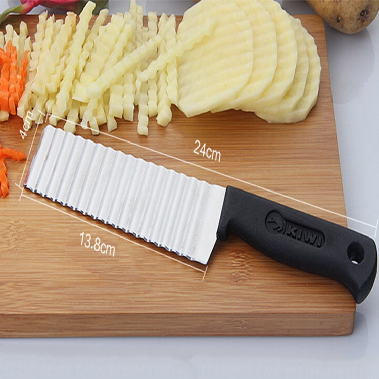2 PCS Stainless Steel Wave Knife Professional Potato Cutting Machine
