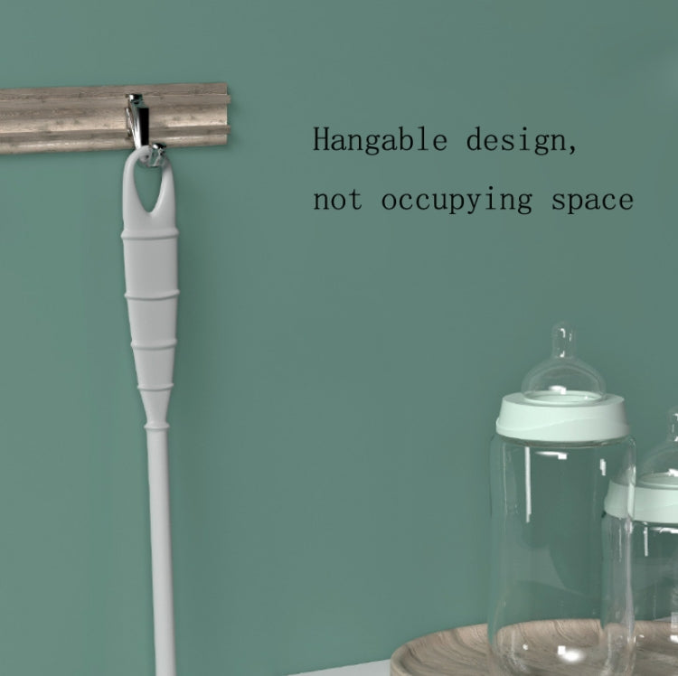 Silicone Baby Bottle Long Handle Cup Cleaning Brush 360 Degree Rotating Bottle Brush