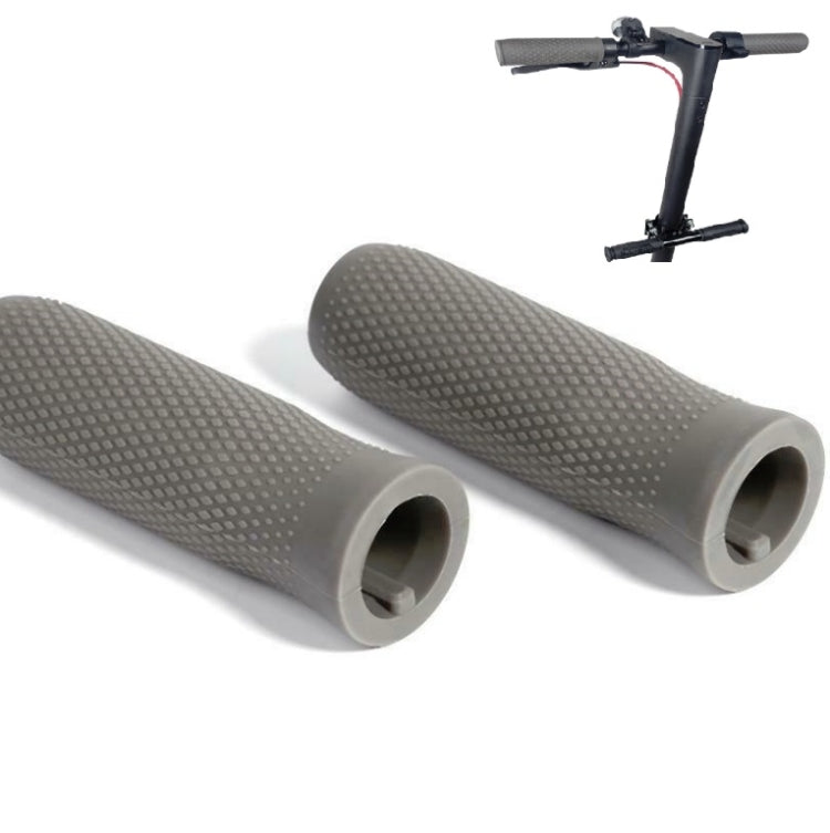 A Pair For Xiaomi Electric Scooter Silicone Car Handles Replace Non-slip Car Handles