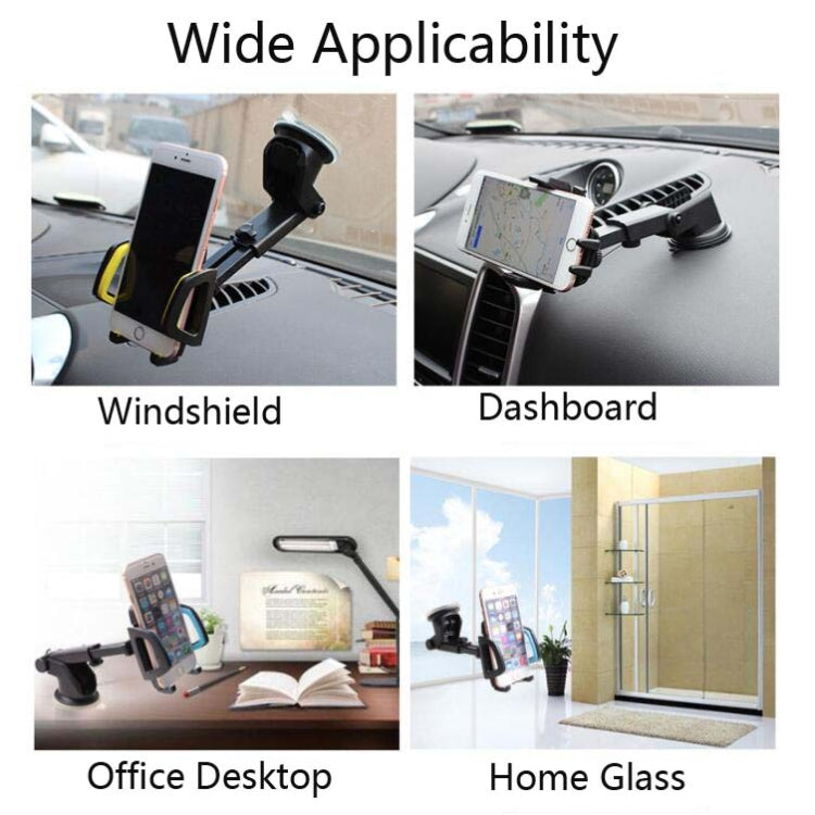 3 Sets Car Phone Holder Car Air Outlet Mobile Phone Holder Suction Cup Navigation Instrument Panel General