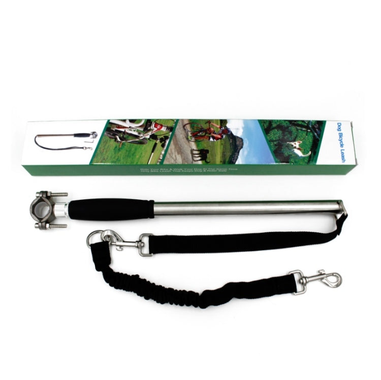 Bicycle Pet Traction Rope Leash with Spring Retractable