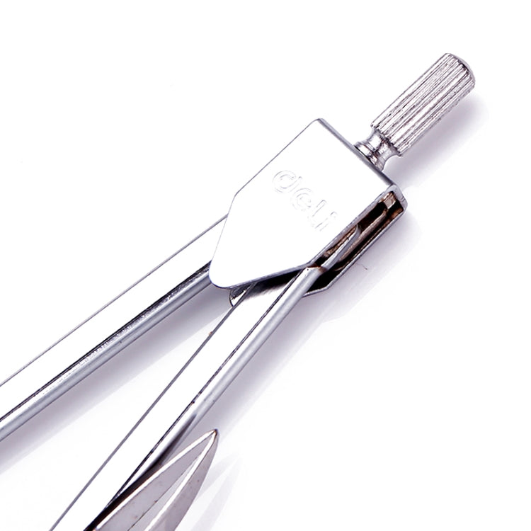 Stainless Steel Student Drawing Compass Math Geometry Tool (Included Box)