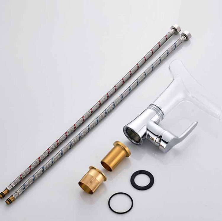 Bathroom Hot Cold Water Faucet Wine Glass Waterfall Faucet