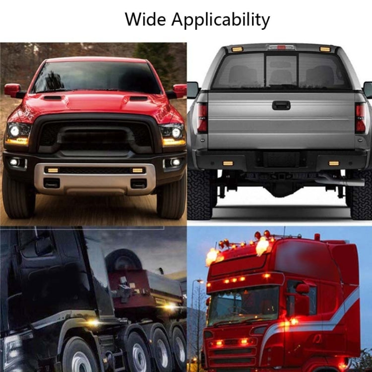 5 PCS MK-095 12/24V 20 LEDs Universal Truck Side Lights Truck Trailer Tail Lights