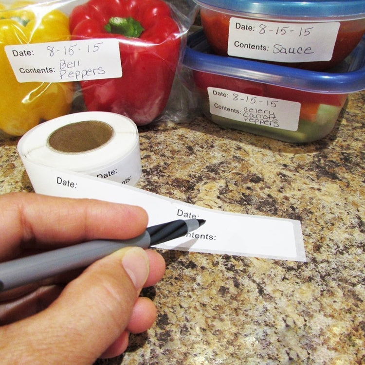 10 PCS Roll Home Kitchen Food Marking Date Sticker Label