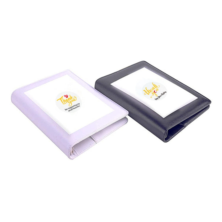 Transparent Hot Stamping Thank You Sticker Wedding Gift Decoration Label Envelope Seal Sticker