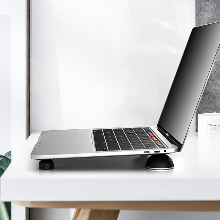 Suohuang SH-1029 Aluminum Portable Bracket Foot Pad for MacBook, Laptop