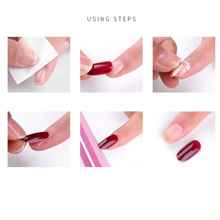 5 Sets Wear Nail Art Christmas Ballet Fake Nails Finished Product Removable Wear Nail