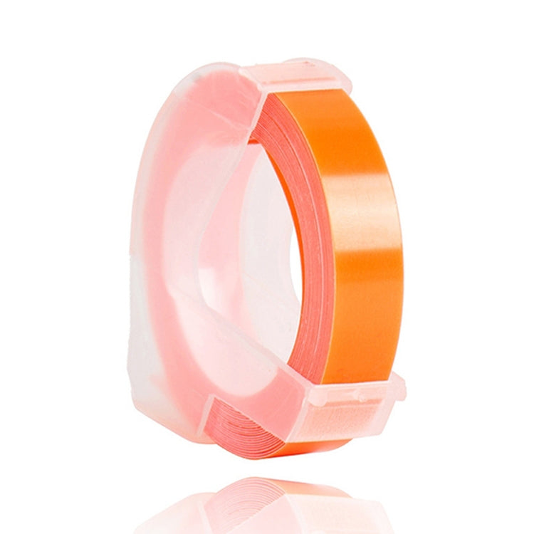 CIDY 9mm 3D Embossed Manual Label Tape, Suitable Label Machine DYMO1610 / Motex1540 Sticker Printer