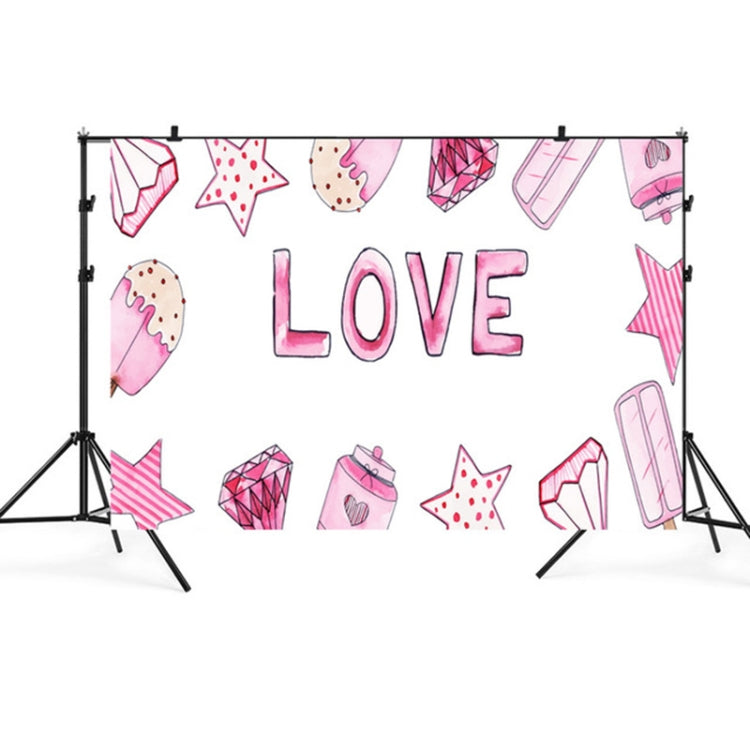 2.1m x 1.5m Valentines Day Photo Party Layout Props Photography Background Cloth