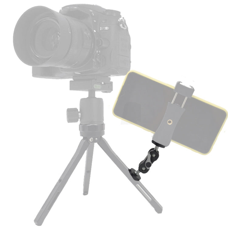 YJ Magic Arm Bracket Mount 1/4 inch Ball Head Magic Arm