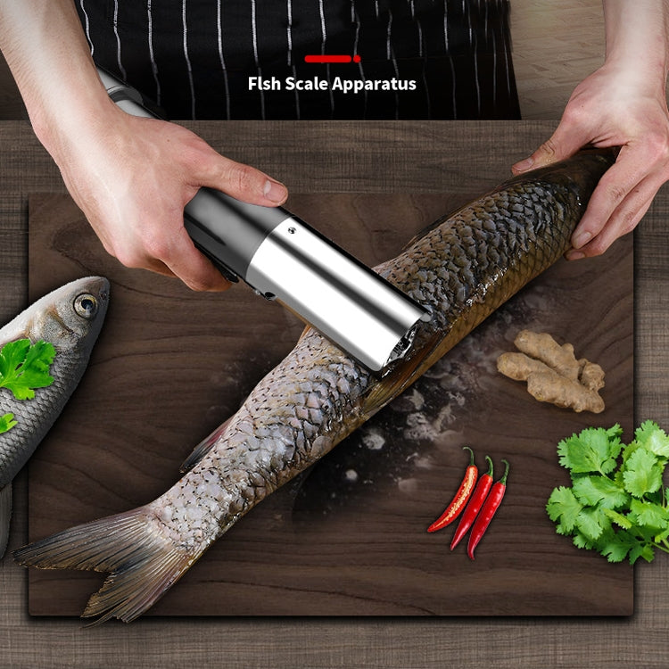 Electric Fish Scale Scraper Household Use Scraping Tool, CN Plug