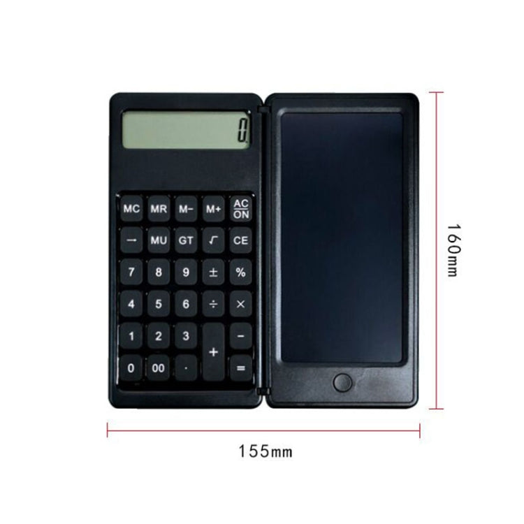 Solar Calculator Handwriting Board Learning Office Portable Folding LCD Writing Board