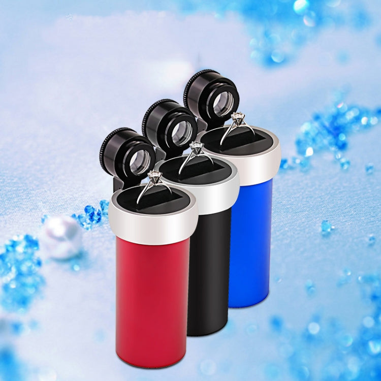 10x HD Optical Glass Lens Diamond GIA Waist Code Professional Jewelry Waist Edge Code Appraisal Magnifying Glass, Color Random Deilvery