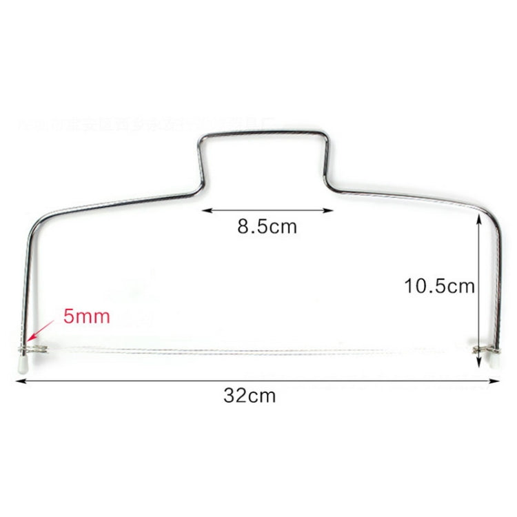 Stainless Steel Adjustable Wire Cake Cutter Slicer Leveler DIY Cake Baking Tools