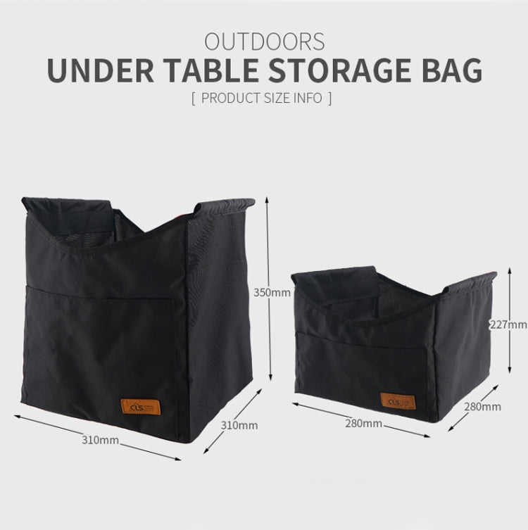 CLS Outdoor Folding Picnic Table Storage Hanging Bag Portable Invisible Pocket Storage Hanging Pocket,Style: