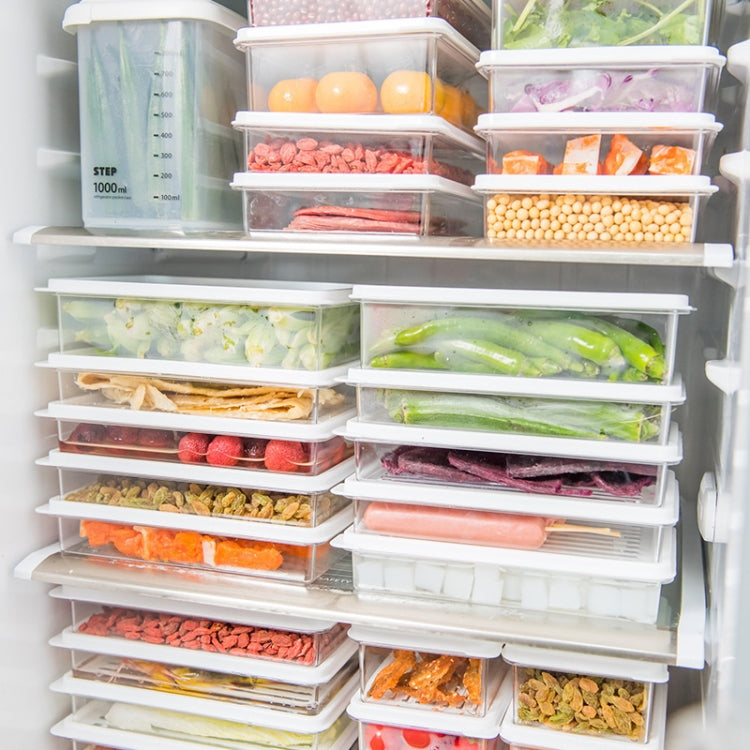 Refrigerator Storage Fresh-Keeping Box Kitchen Can Be Stacked With Frozen Fruit Sealed Box