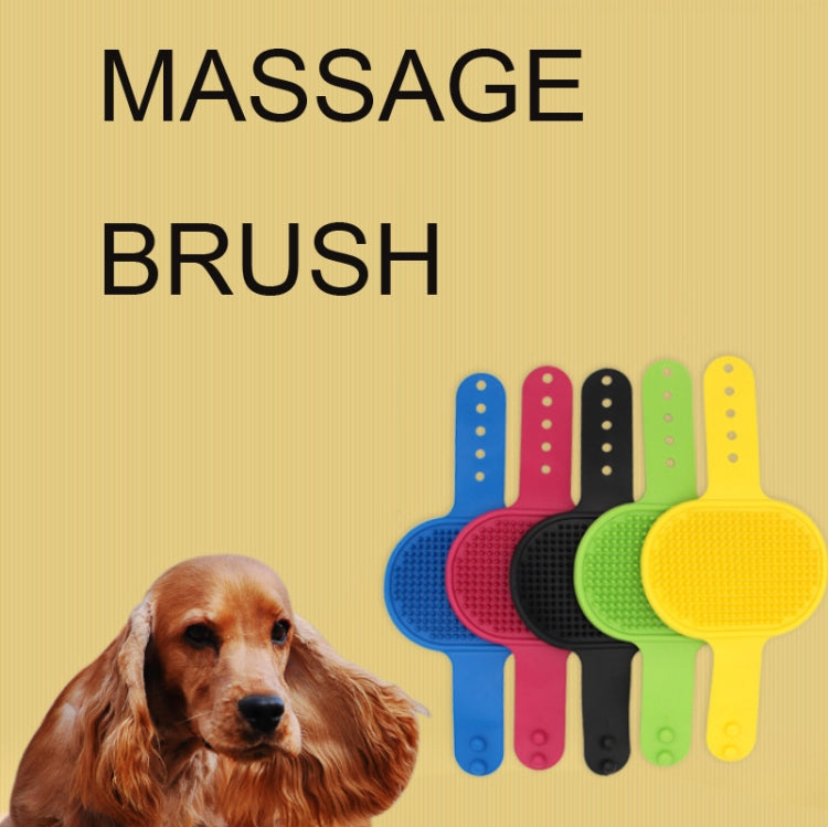 5pcs Pet Bathing Massage Brush For Dogs Cleaning And Beauty Tools
