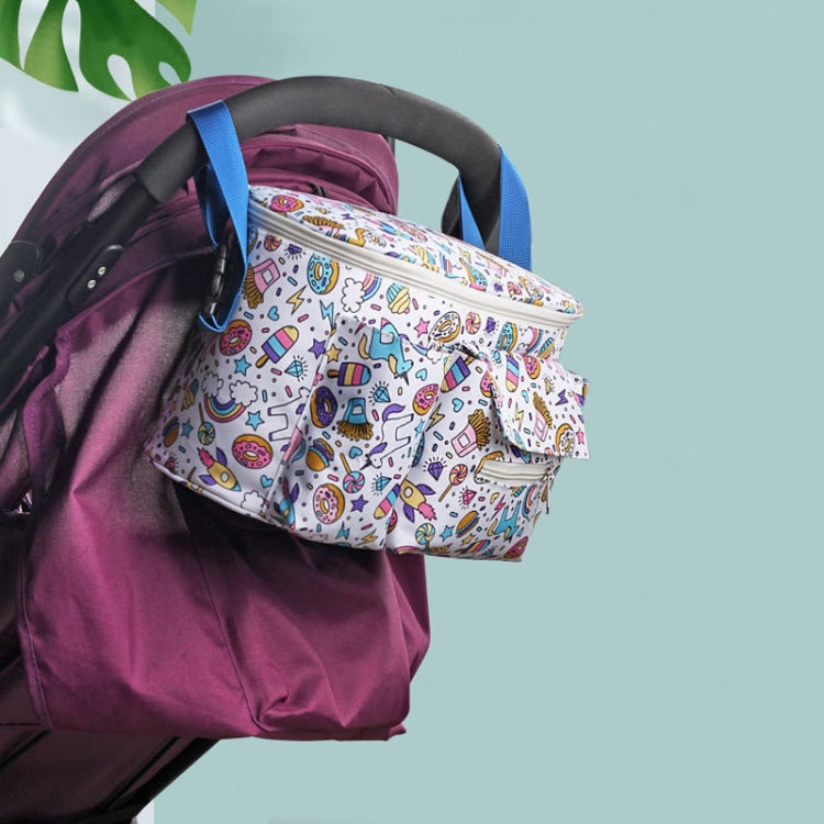 Multifunctional Baby Stroller Hanging Bag Baby Supplies Storage Bag