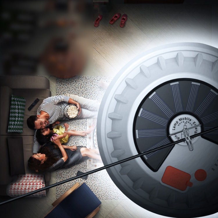 UFO Rechargeable Light Household Emergency Light Bulb Outdoor Camping Night Market Stall Light