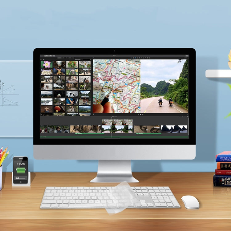 T17606 Computer Keyboard Film Transparent TPU Nano Long Keyboard Protective Film