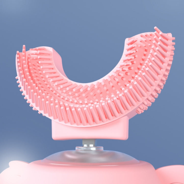 Silicone U-Shaped Replaceable Brush Head 2-8 Years Old Oral Electric Toothbrush Head