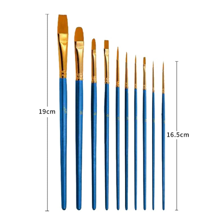 54 In 1 Painting Tool Brush Painting Clothes Sponge Brush Set For Children