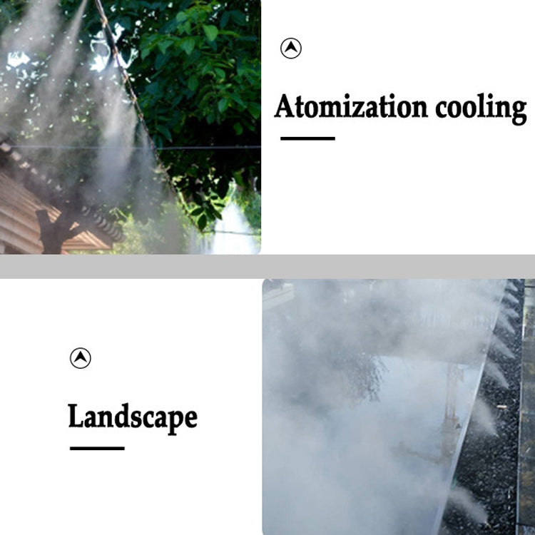 Humidifying And Dedusting Cooling Atomizing Sprinkler Quick-Plug Fog Misting Nozzle