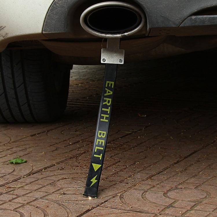 P116 Car Electrostatic Belt Eliminator Hanging Grounding Chain Metal Rubber Static Eliminator