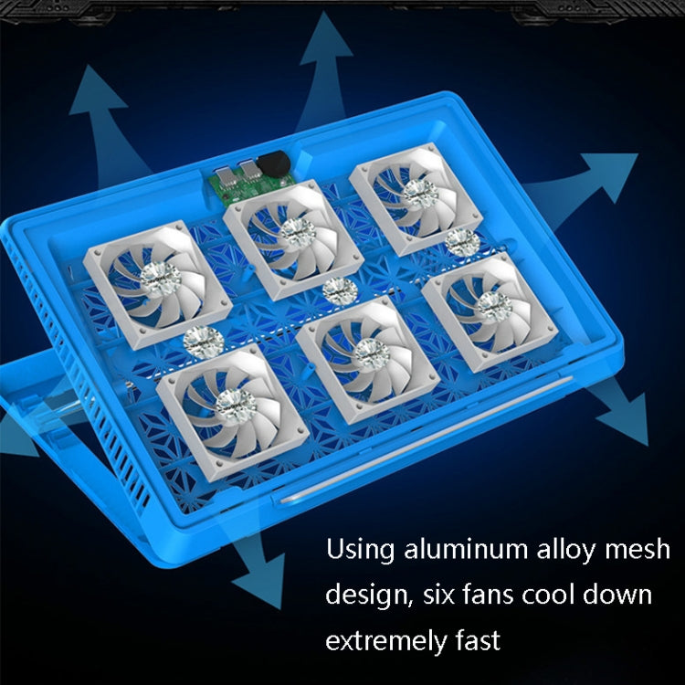 NUOXI X8 Aluminum Alloy Notebook Radiator Computer Multi-File Adjustment Bracket