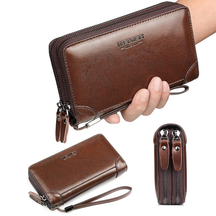 WEIXIER W88 Handbags Men Pu Hand Tested Handbags Multi-Function Wallet