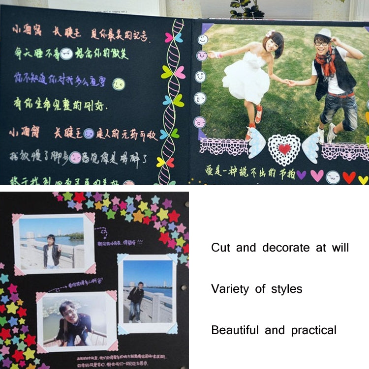 Photo Album Making DIY Accessories Set Hand Book Hand-Made Decorative Accessories, Specification: