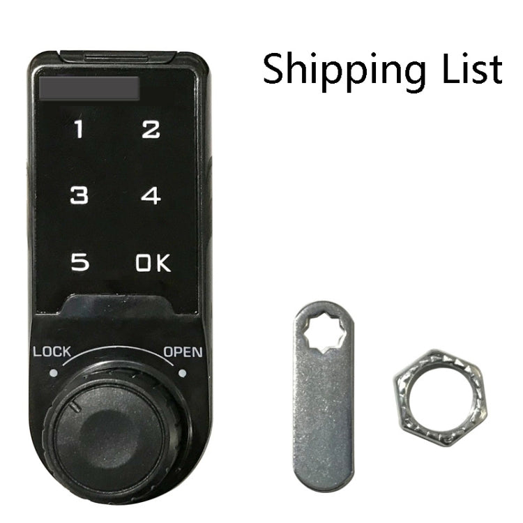 Open Hole Steel Cabinet File Cabinet Electronic Lock Drawer Mailbox Gym Cabinet Door Password Lock