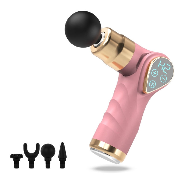 Mini Fascia Gun Small LCD Screen Muscle Massager