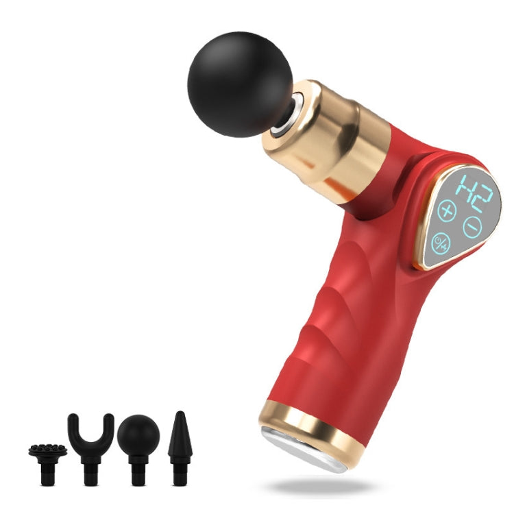 Mini Fascia Gun Small LCD Screen Muscle Massager