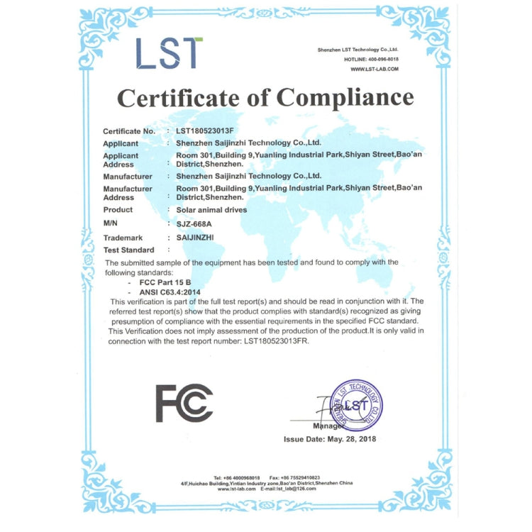 119A Outdoor Solar Ultrasonic Insect Repellent Animal Repellent