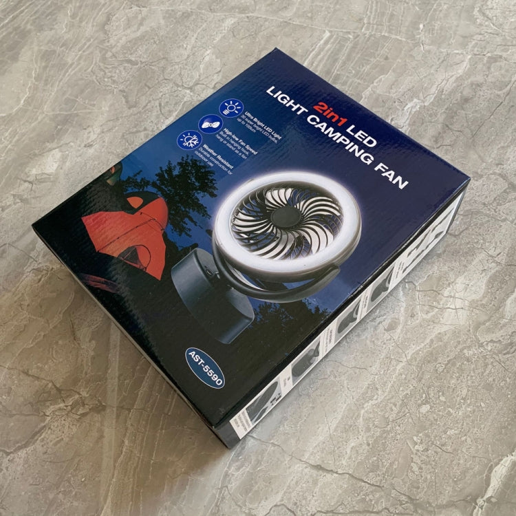 YQ-8004 USB Charging Outdoor Wild Camp Fan Multifunction Camping Tent LED Fan