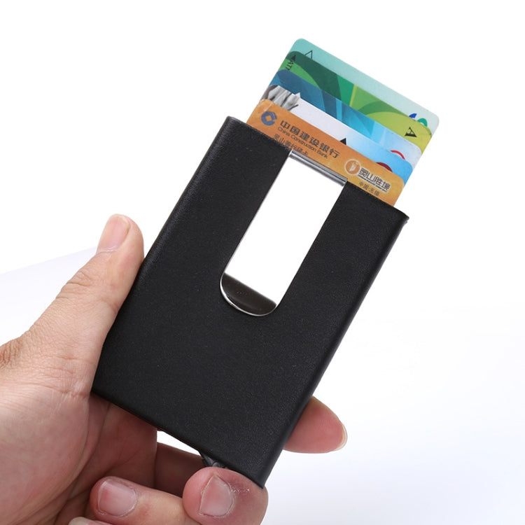 Aluminum Alloy Credit Card Case RFID Anti-Magnetic Metal Card Box