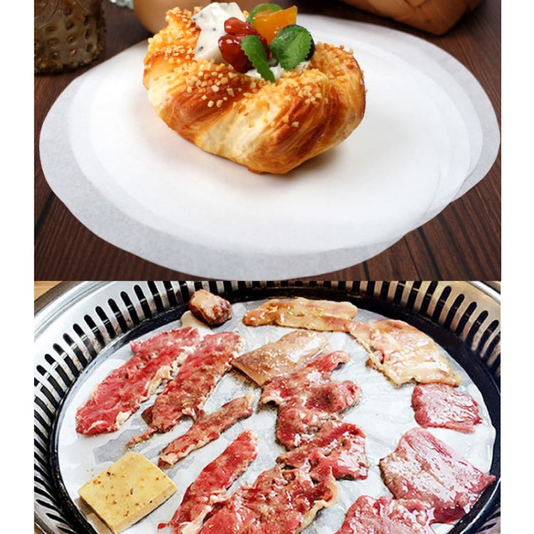 1 Set Double-Sided Silicone Oil Baking Paper Cake Biscuit Pizza Tray Non-Stick Greaseproof Paper