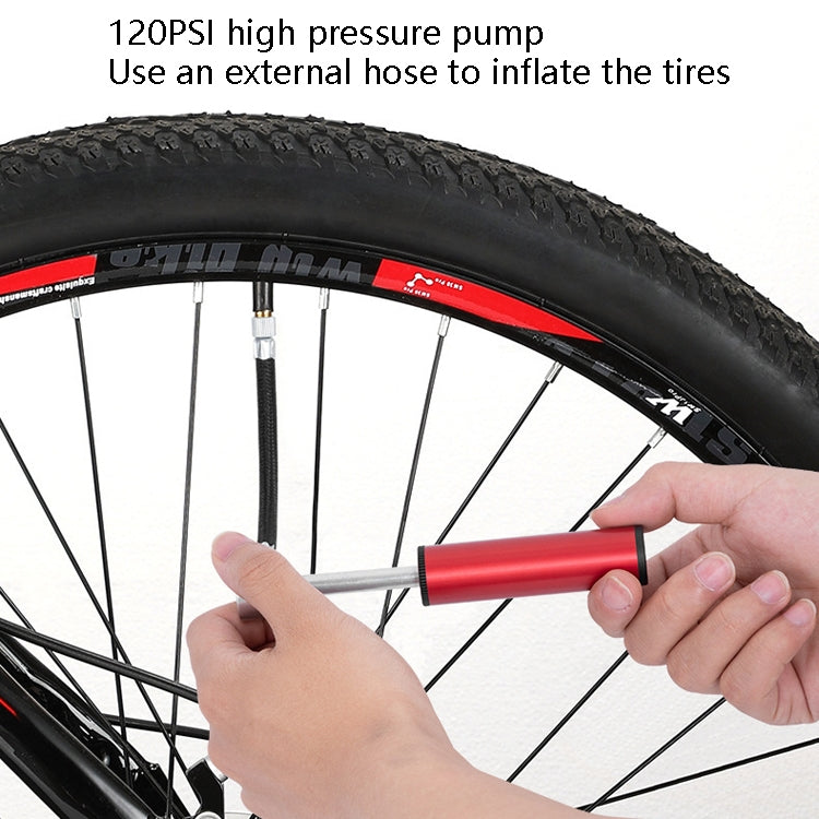 Bicycle Small Aluminum Alloy Pump Portable Mini Basketball Feeding Tube