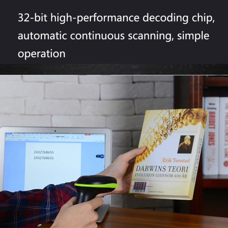 Laser Wireless Scanner Bluetooth Scanner Supermarket Express Scanner