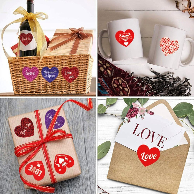 Love Valentine Day Sticker Sealing Sticker Gift Decoration Label