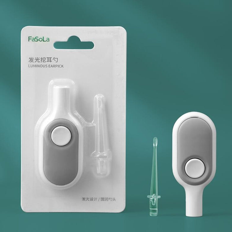 2 PCS Fasola DZ-477 Luminous Illuminated Ear Picker Child Safety Soft Head Ear Picker