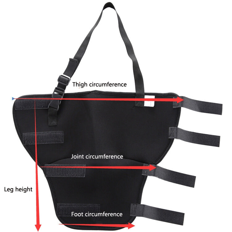 HJ19 Pet Surgery Rehabilitation Back Leg Protector Walking Aids