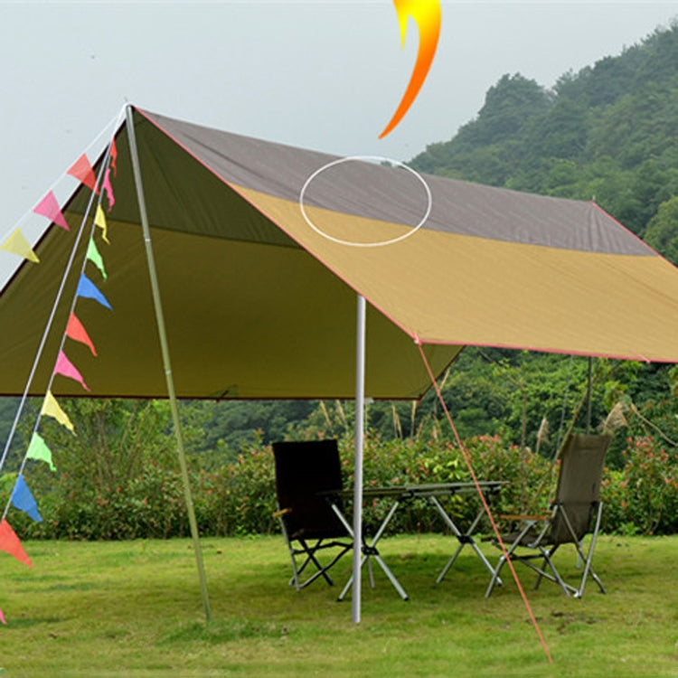 Outdoor Canopy Pole Rubber Sleeve Camping Tent Canopy Accessories Protective Plastic Cap, Random Color Delivery