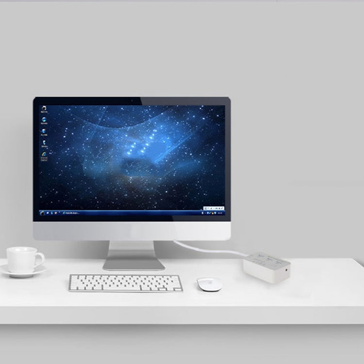 619-3.0 3 Port HUB + 4 Port Card Reader One to Three High Speed USB 3.0 Hub Splitter