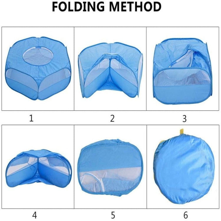 Folded Small Pet Fence Outdoor Workout Game Crawling Small Animal Tent, Specification: