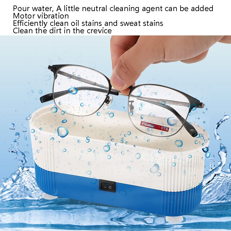3 in 1 Glasses Cleaning Machine Small Contact Lens Glasses Jewelry Watch Cleaner