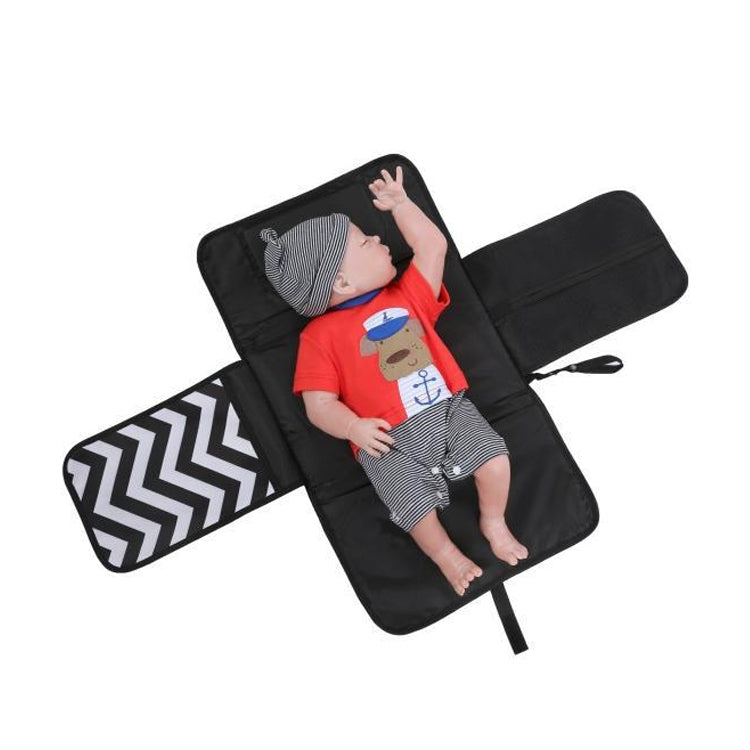 Portable Baby Changing Mat Multifunctional Baby Changing Table Waterproof Bag